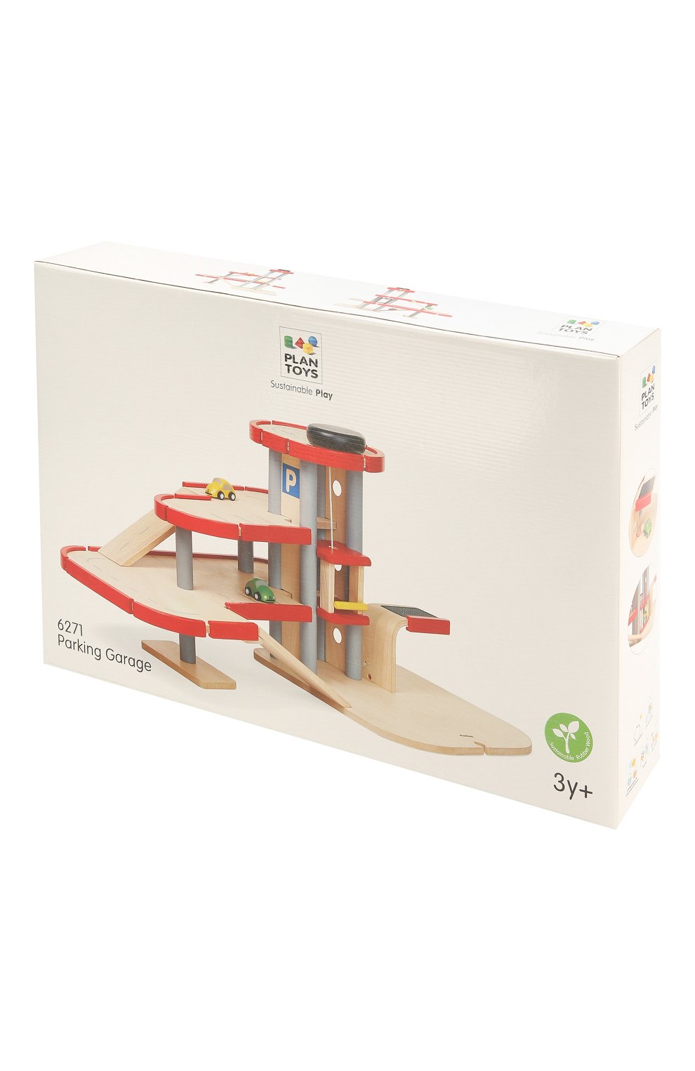 Игра парковка PLAN TOYS, арт. 6271, фото 2