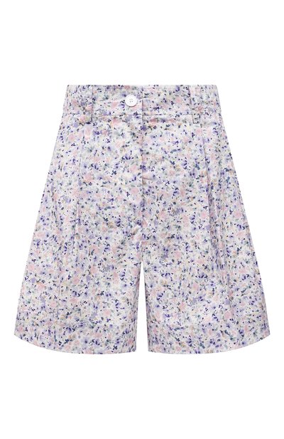 Женские хлопковые шорты ERMANNO FIRENZE, арт. D38ET PC05PFF