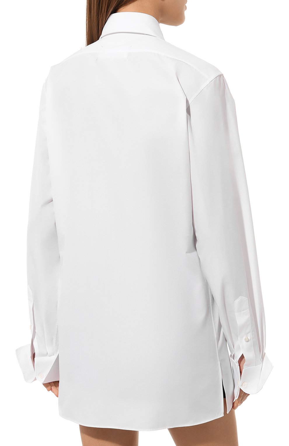Хлопковая рубашка MAISON MARGIELA, арт. S50DT0038/S43001, фото 4