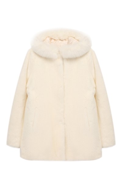 Шуба из норки YVES SALOMON ENFANT, арт. 20WEM320XXVLVR/12-14, фото 1