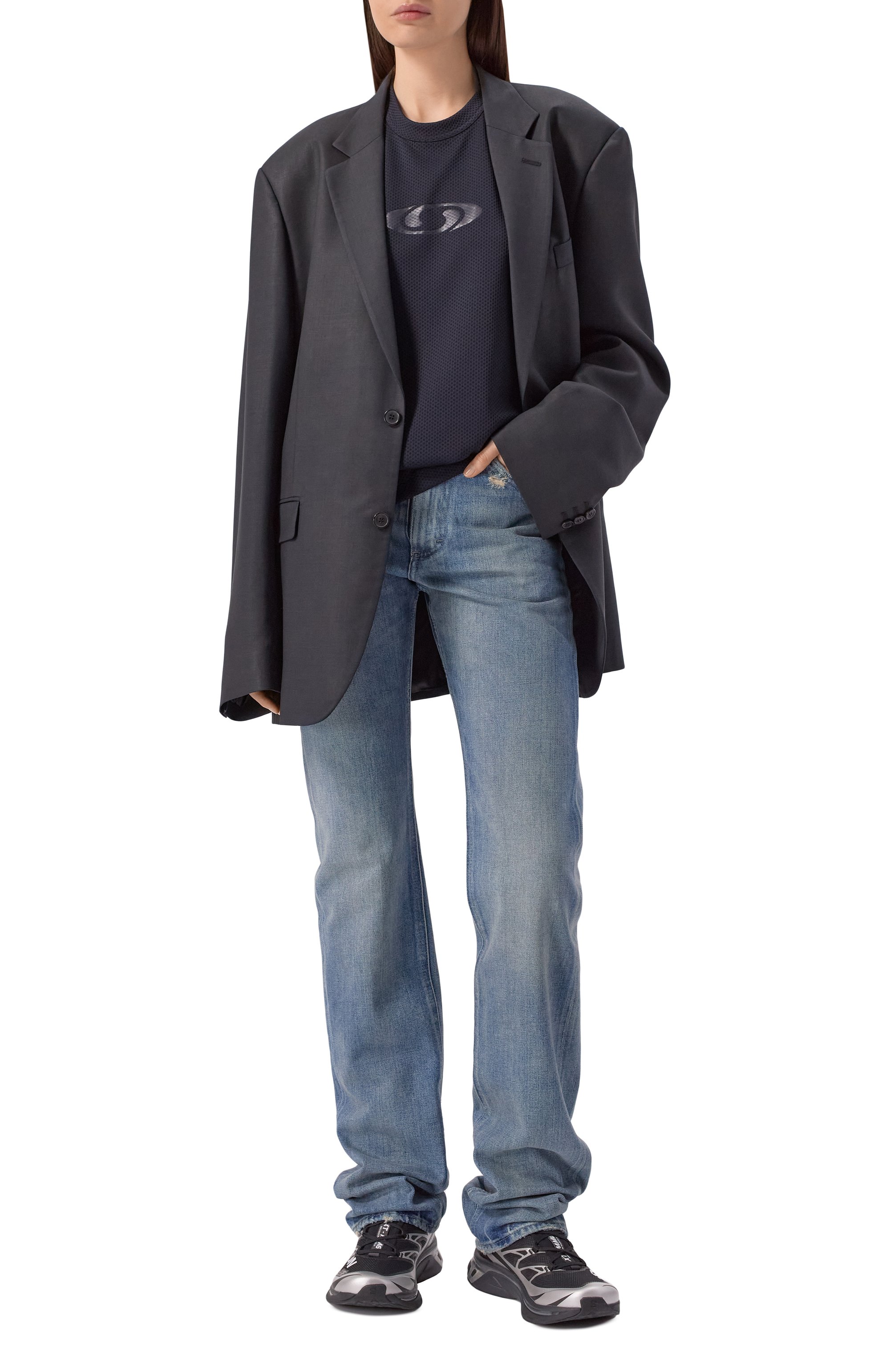 Текстильные кроссовки mm6 maison margiela x salomon xt MM6, арт. S59WS0243/P6303, фото 3