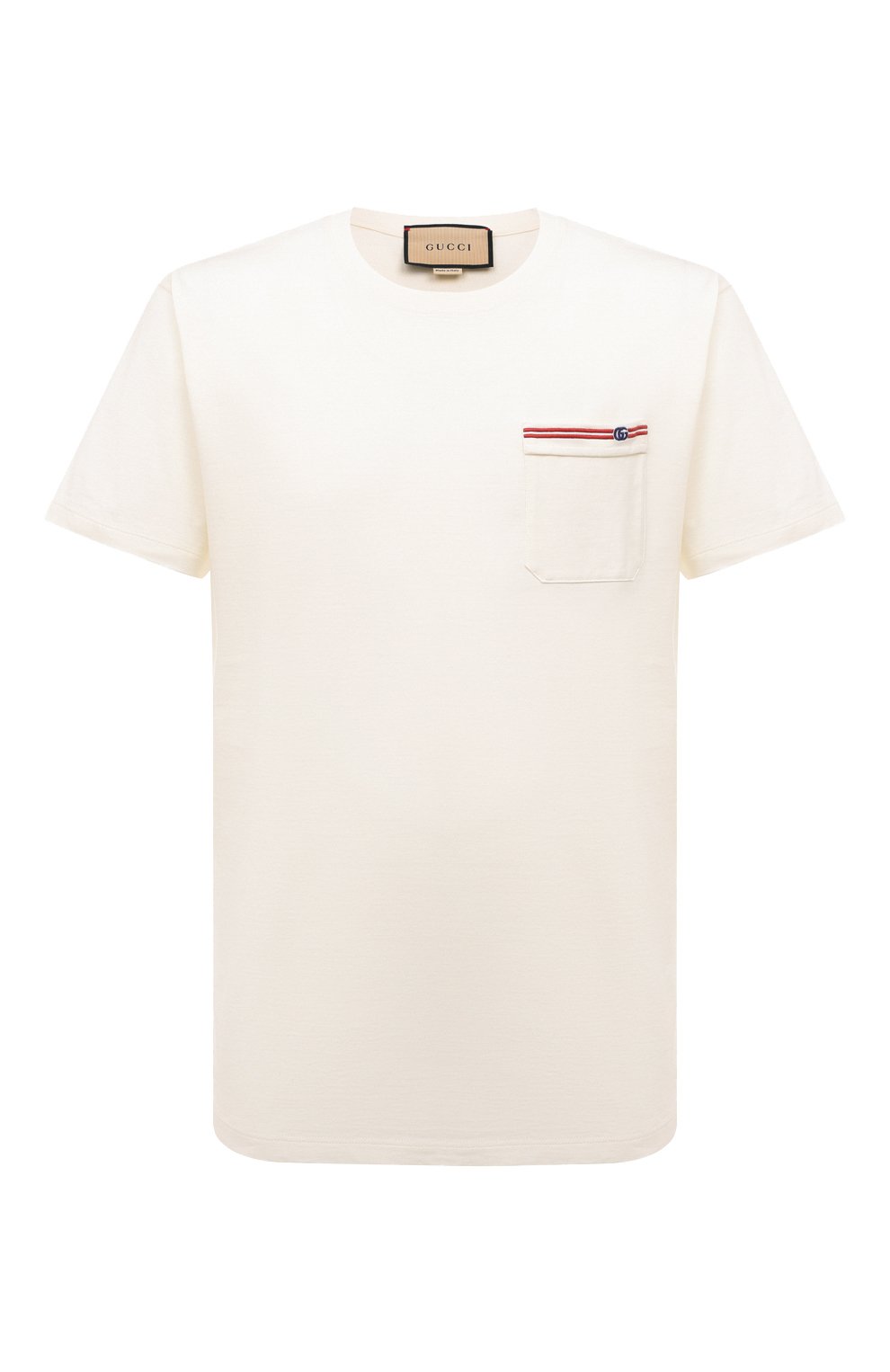 Хлопковая футболка GUCCI, арт. 673710 XJDVI, фото 1