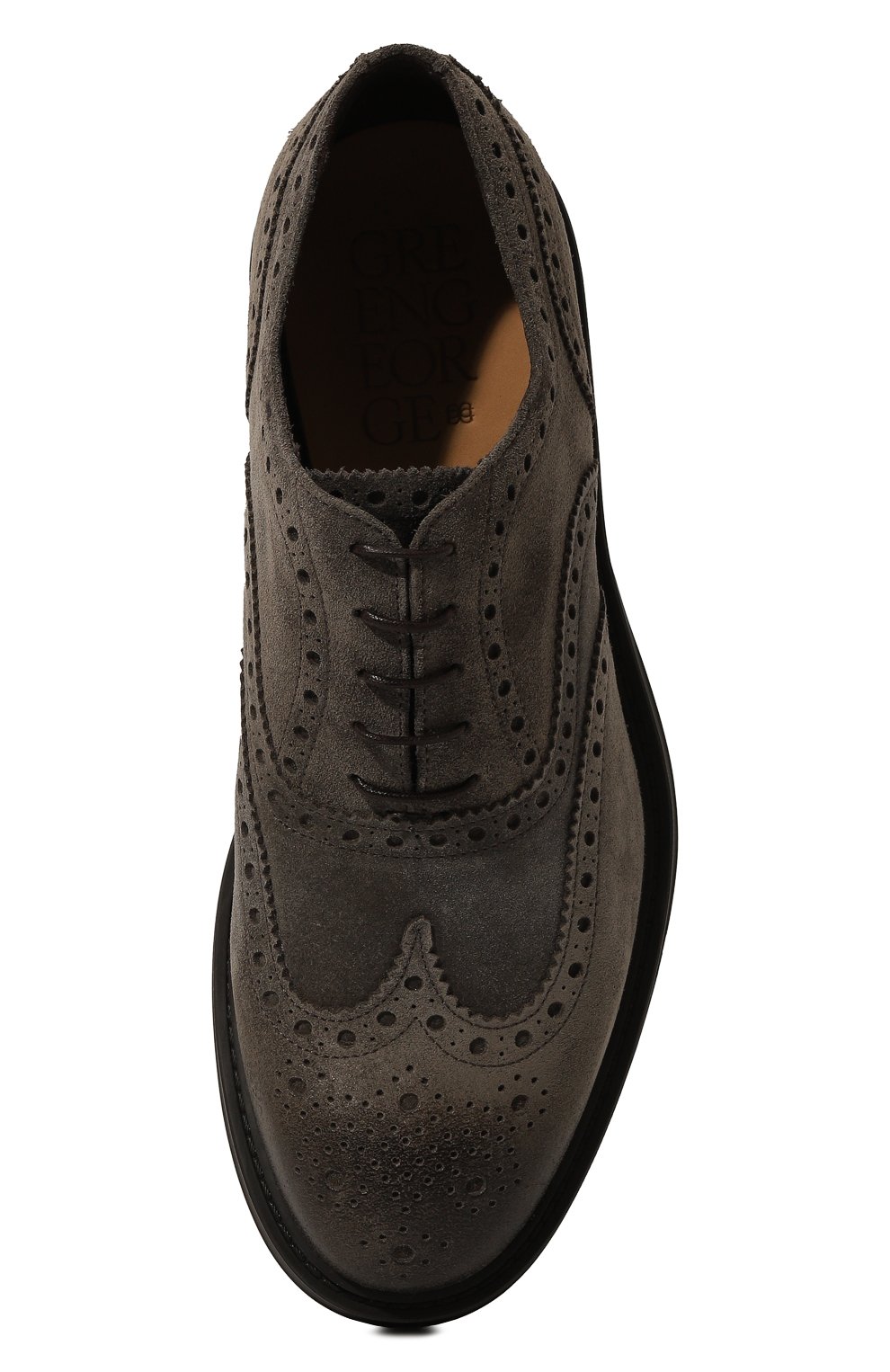 Замшевые оксфорды GREEN GEORGE, арт. 9012/LIGHT, фото 6