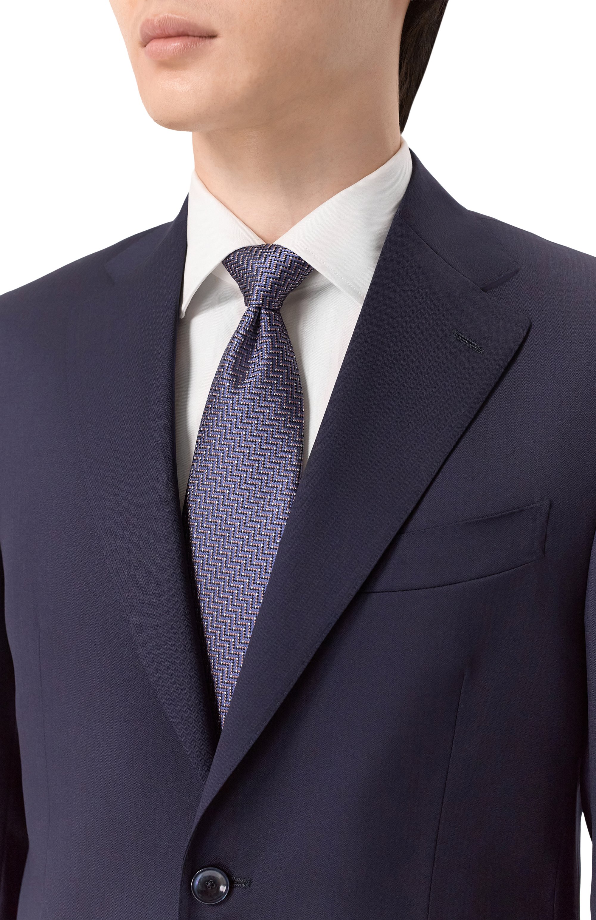 Шелковый галстук BRIONI, арт. 061D00/PD465, фото 2