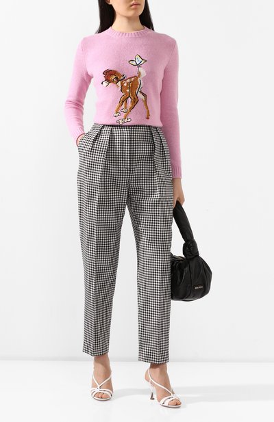 Шерстяной пуловер MIU MIU, арт. MML287-AGR-F0028, фото 2