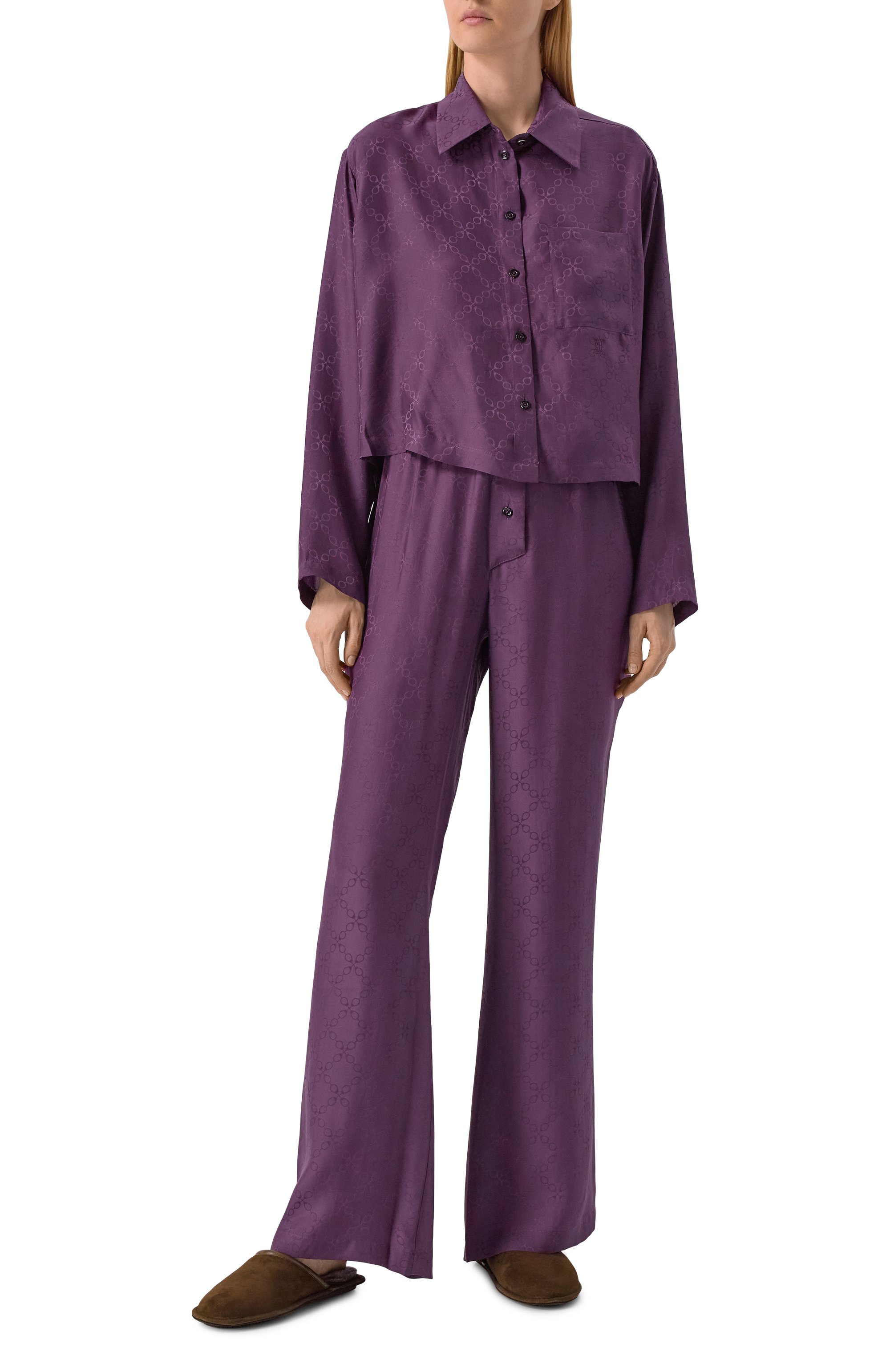 Шелковая рубашка KIKI DE MONTPARNASSE, арт. H242TP099, фото 2