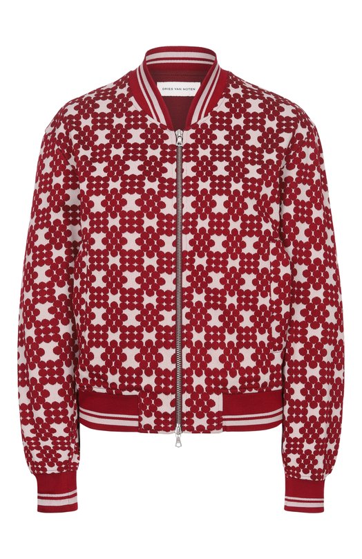 Бомбер Dries Van Noten 131106/3041 Бордовый 131106/3041