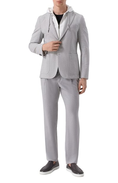 Хлопковый пиджак BOSS, арт. 50545835, фото 3