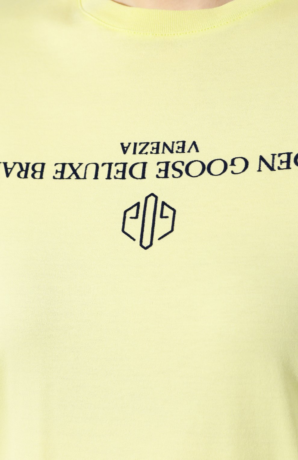 Хлопковая футболка GOLDEN GOOSE DELUXE BRAND, арт. G34WP024.A2, фото 5