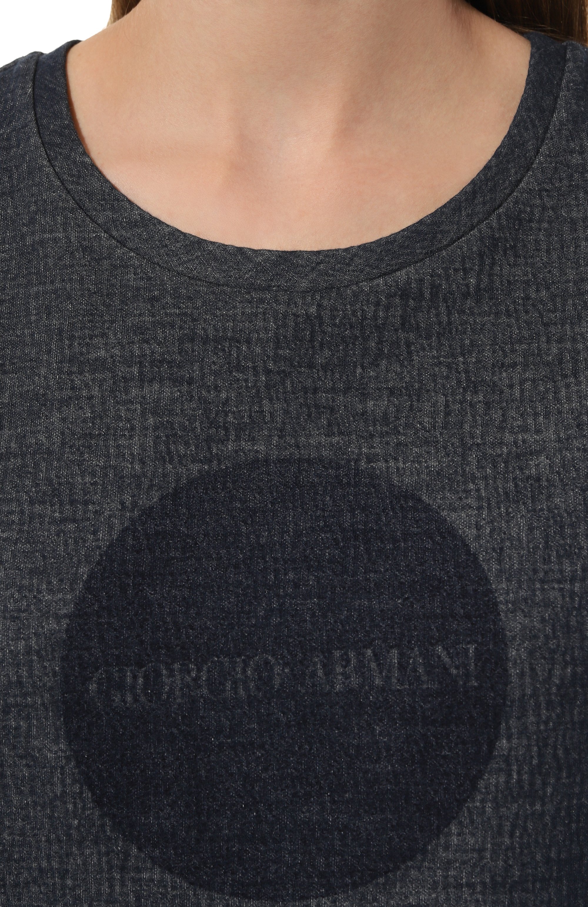 Хлопковая футболка GIORGIO ARMANI, арт. GW000423/AF12030, фото 5