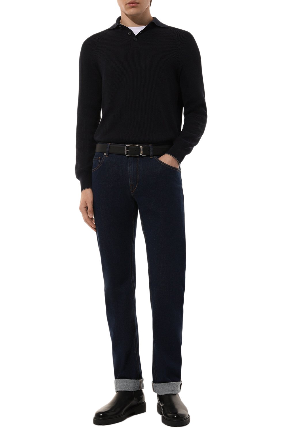 Хлопковое поло BRUNELLO CUCINELLI, арт. M29400105, фото 2