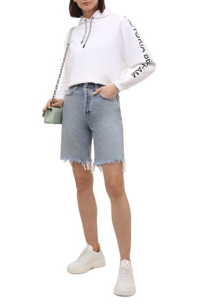 Хлопковое худи VICTORIA BECKHAM, арт. 1122JSS003189A, фото 2