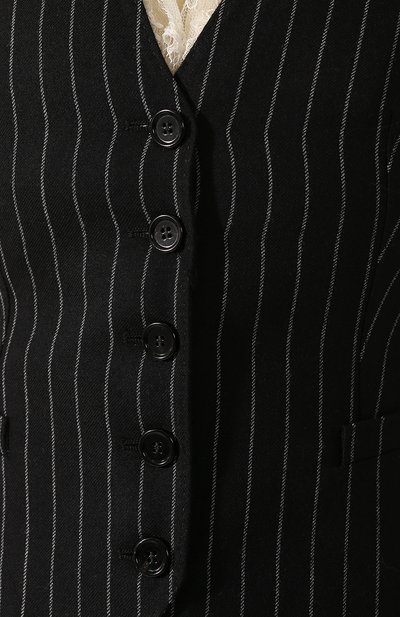 Шерстяной жилет DOLCE & GABBANA, арт. F79H5T/FR2XI, фото 5