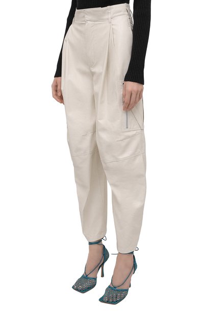 Кожаные брюки BOTTEGA VENETA, арт. 679848/V1CY0, фото 3