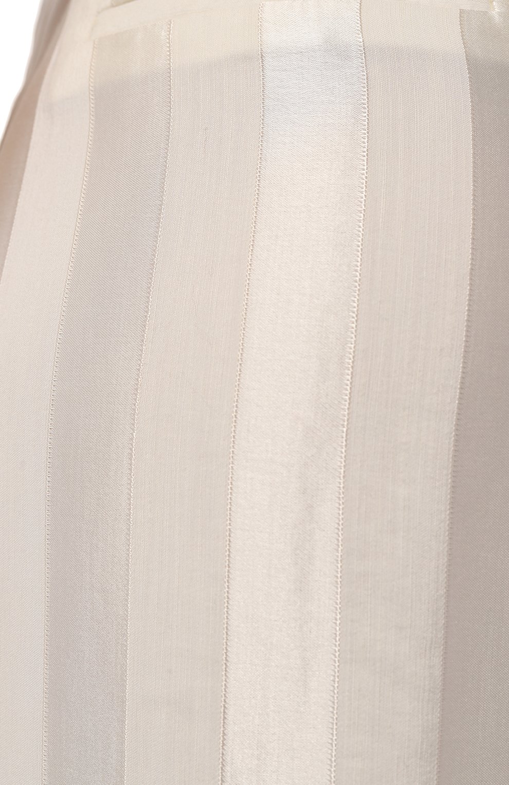 Брюки из вискозы и хлопка LOULOU DE SAISON молочного цвета по цене 39950 руб., арт. SIAR0, фото 5 Брюки из вискозы и хлопка LOULOU DE SAISON, арт. SIAR0, фото 5