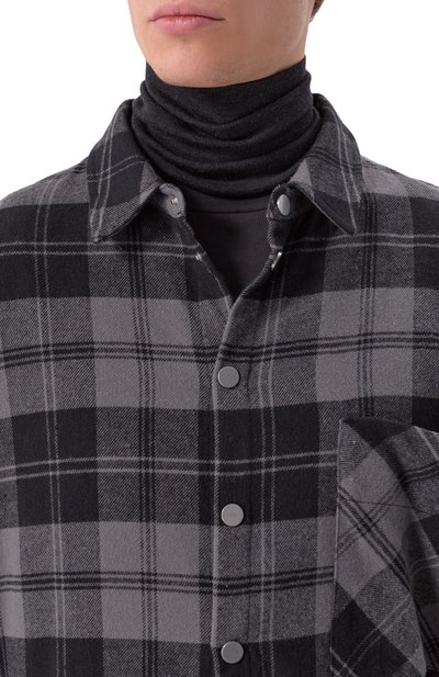 Мужской шерстяной шарф-снуд MAISON MARGIELA, арт. S51TE0103/M13057
