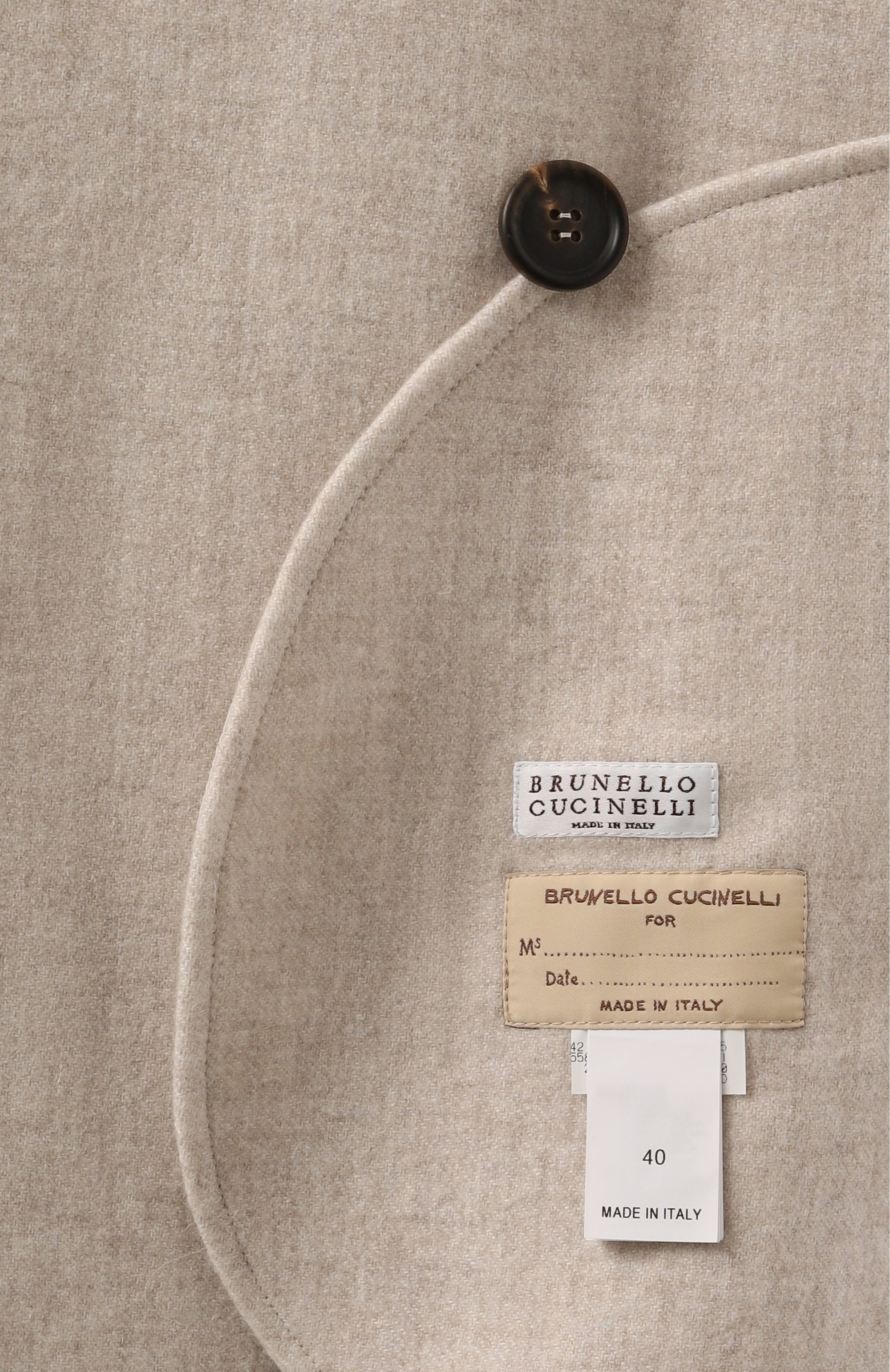 Кашемировое пальто BRUNELLO CUCINELLI, арт. MD5589813, фото 6