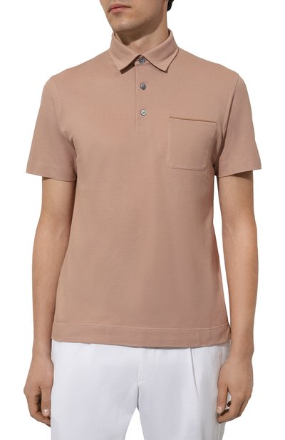 Хлопковое поло ZEGNA, арт. UD392A7/D752, фото 3