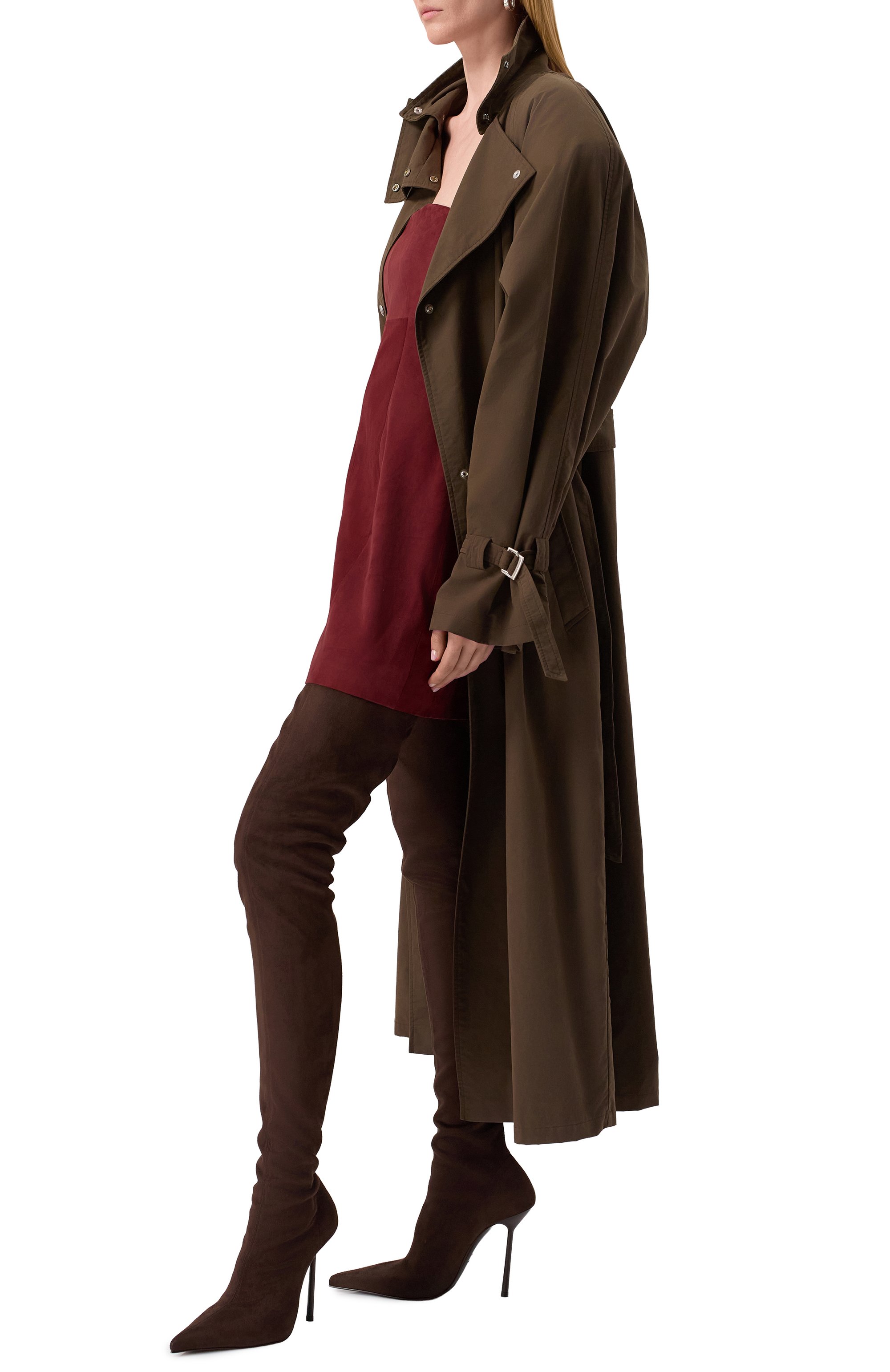 Текстильные ботфорты bella 120 LE SILLA, арт. 4235C100BMPPSHA, фото 2