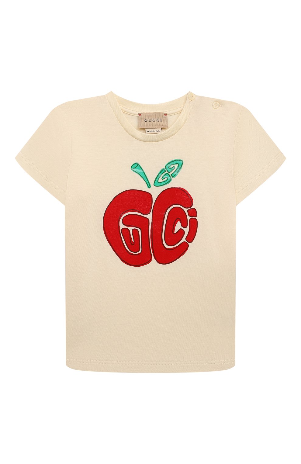 Хлопковая футболка GUCCI, арт. 555675/XJF86, фото 1