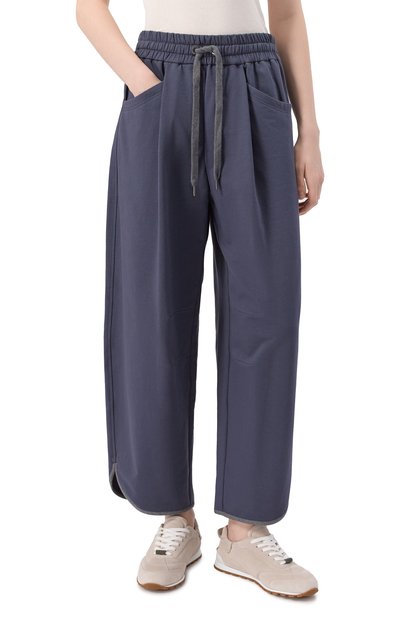 Хлопковые брюки BRUNELLO CUCINELLI, арт. MH827S0599, фото 3