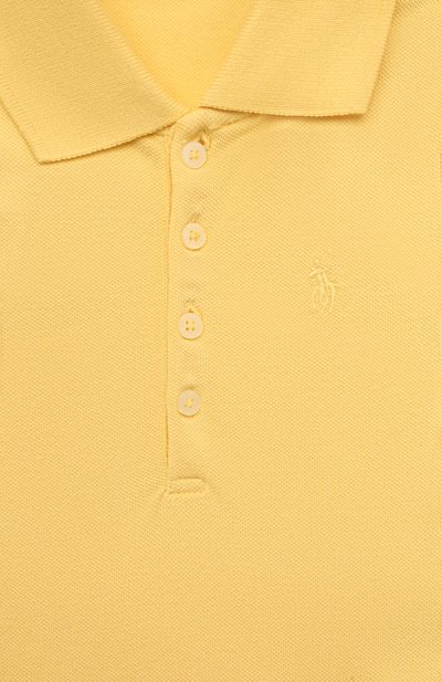 Хлопковое платье POLO RALPH LAUREN желтого цвета по цене 11200 руб., арт. 312862270, фото 3 Хлопковое платье POLO RALPH LAUREN, арт. 312862270, фото 3