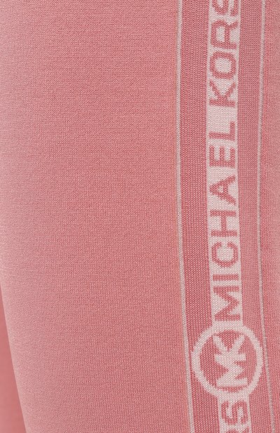 Джоггеры MICHAEL MICHAEL KORS розового цвета по цене 25950 руб., арт. MU03HE6BVC, фото 5 Джоггеры MICHAEL MICHAEL KORS, арт. MU03HE6BVC, фото 5