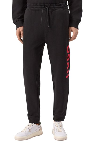 Хлопковые джоггеры HUGO, арт. 50473211, фото 3