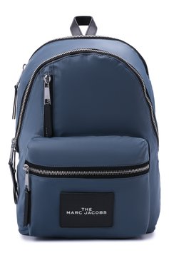 Женский рюкзак MARC JACOBS (THE) синего цвета, арт. H303M02PF21 | Фото 1 (Материал: Текстиль; Стили: Кэжуэл; Размер: large)