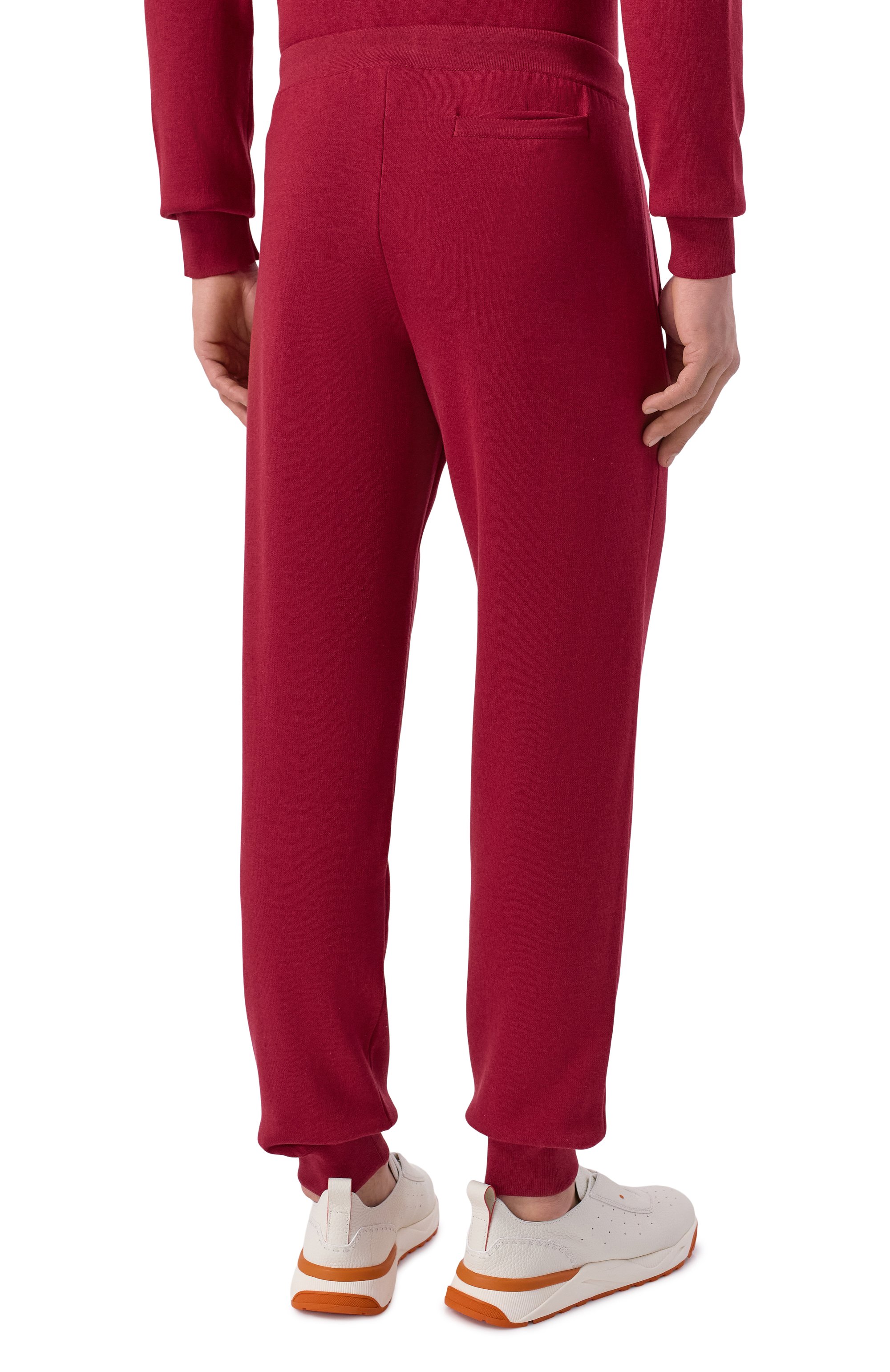 Джоггеры из шелка и хлопка MVST, арт. M26.2PM.K106/Y202 KNIT SETA C0T0NE, фото 4