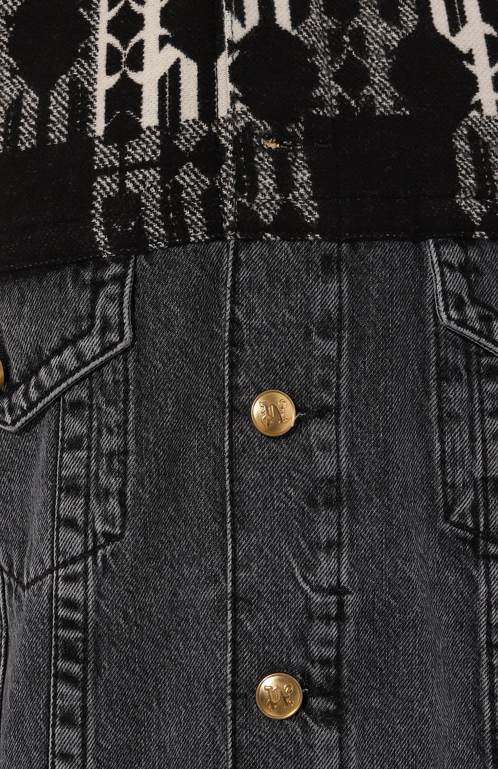 Джинсовая куртка PALM ANGELS, арт. PWYE038F24DEN001, фото 5