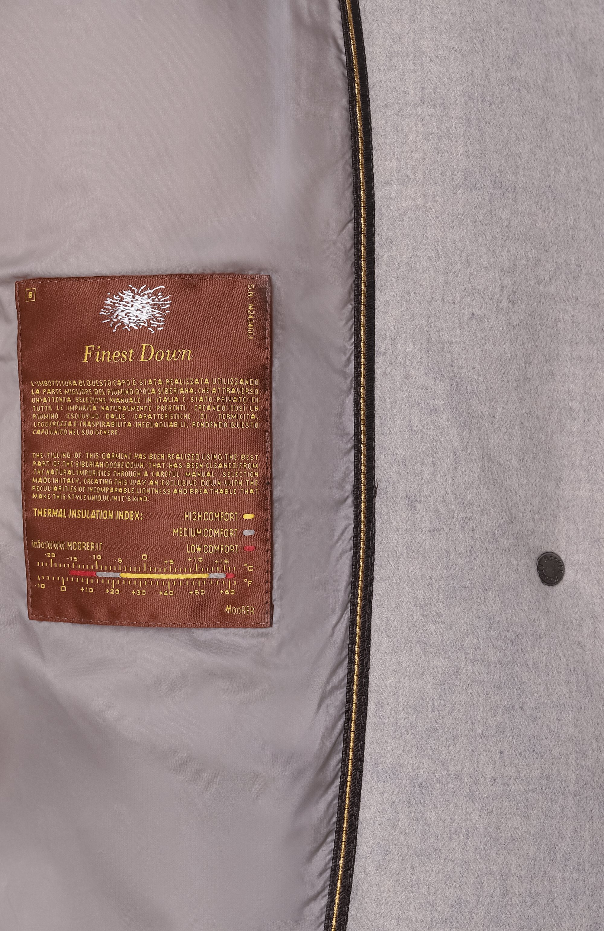 Пуховик MOORER, арт. MADEIRA/LS9, фото 6