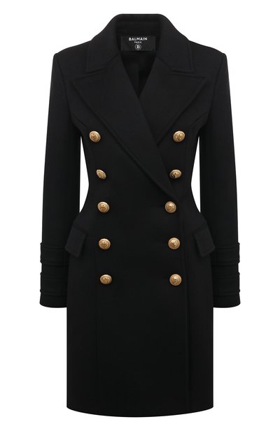 Женское шерстяное пальто BALMAIN, арт. YF0UB065WB50
