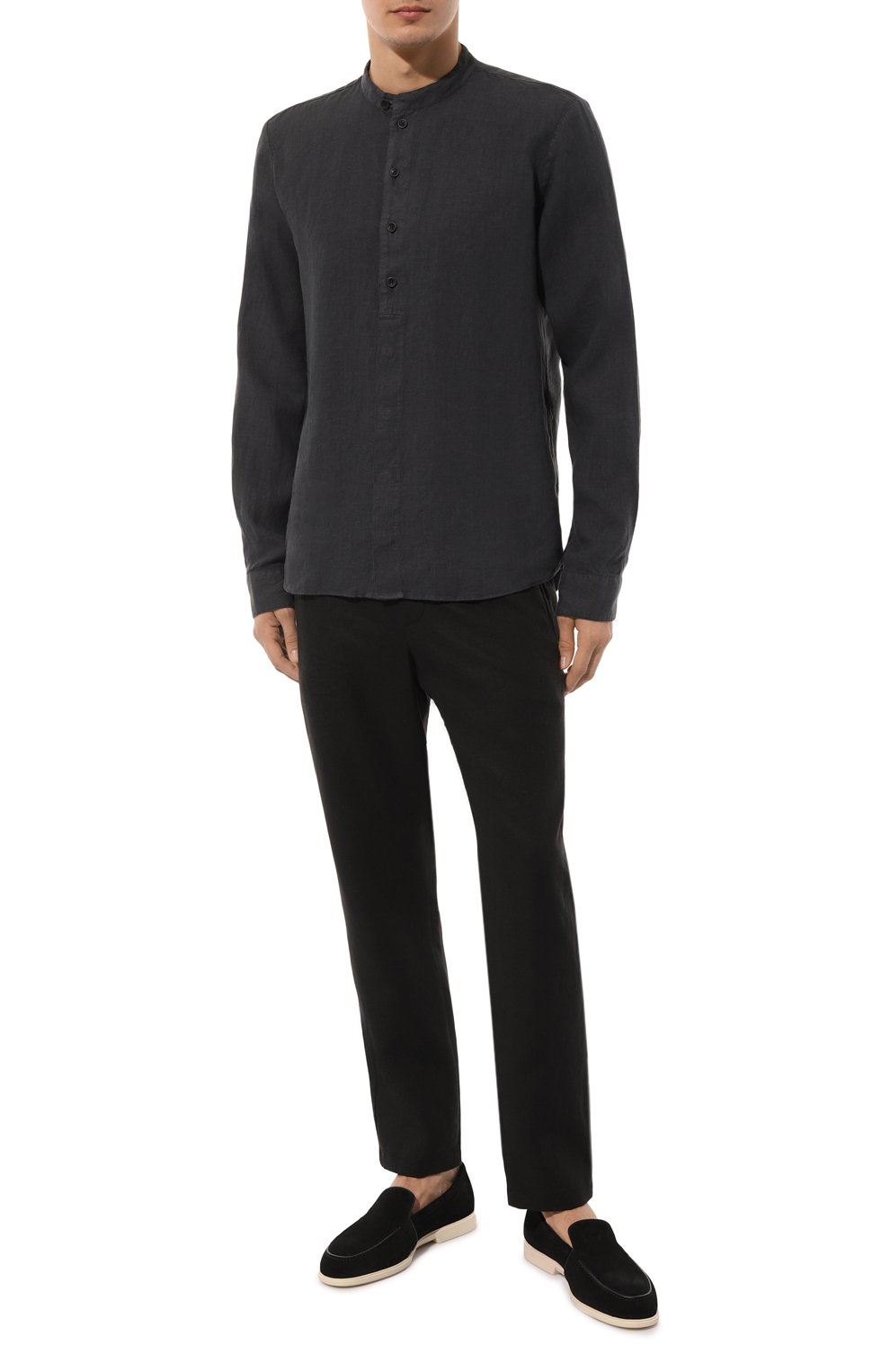 Льняные брюки DOLCE & GABBANA, арт. GVZAET/GG862, фото 2