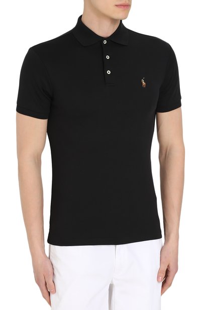 Хлопковое поло POLO RALPH LAUREN, арт. 710652578, фото 3