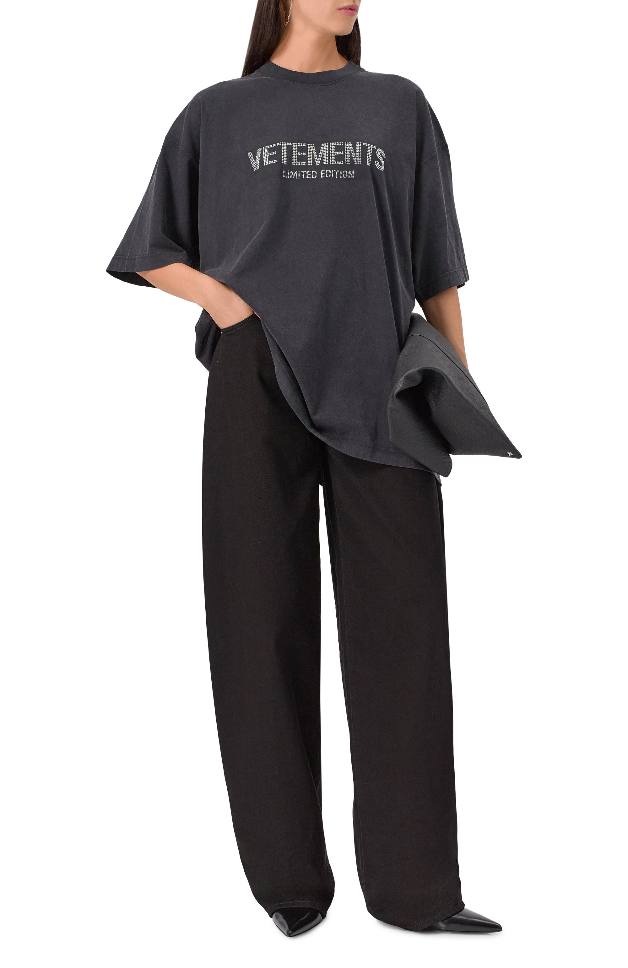 Хлопковая футболка VETEMENTS, арт. UA65TR250C, фото 6