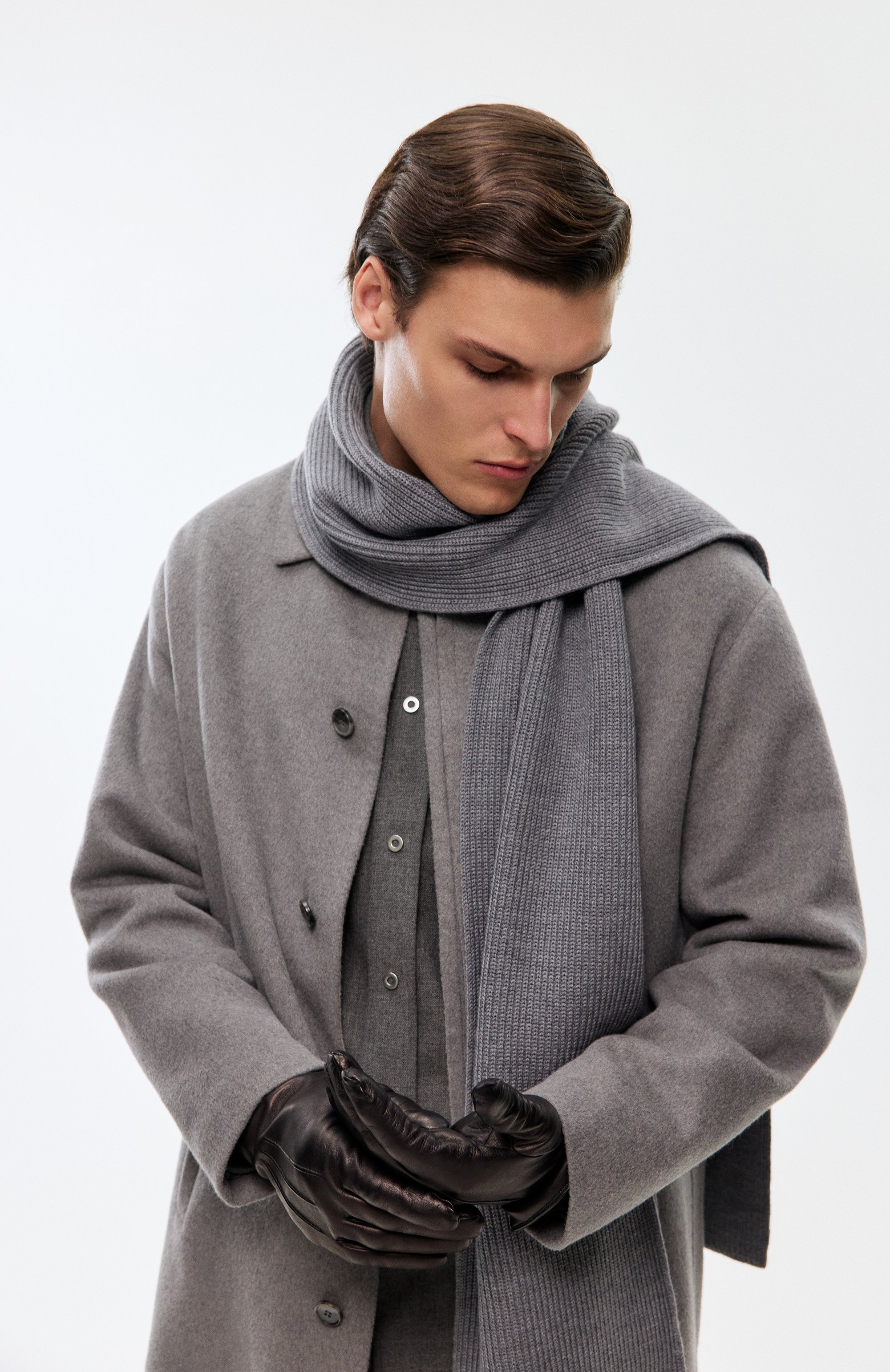 Кожаные перчатки CANALI, арт. GUA01/ZA00036, фото 3