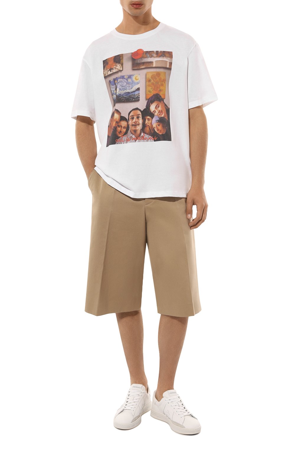 Хлопковая футболка BISIBIGLIO, арт. ART IS MADNESS, фото 2