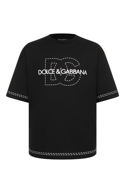 Мужская хлопковая футболка DOLCE & GABBANA, арт. G8SH6T/G705U