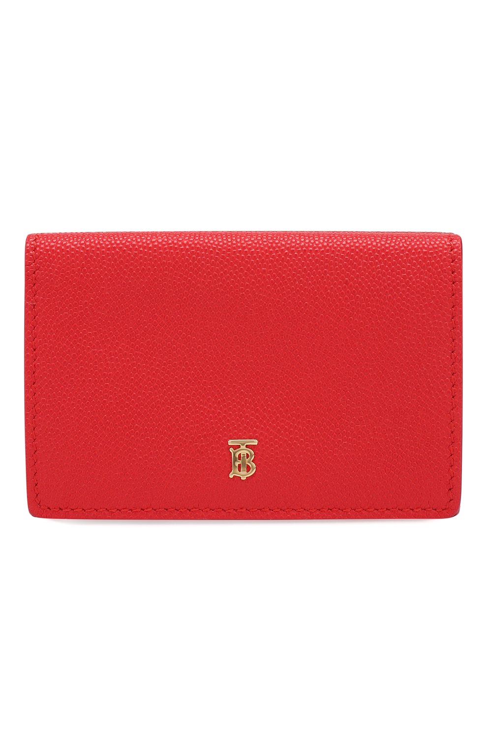 Кожаное портмоне BURBERRY красного цвета по цене 51950 руб., арт. 8018960, фото 1 Кожаное портмоне BURBERRY, арт. 8018960, фото 1