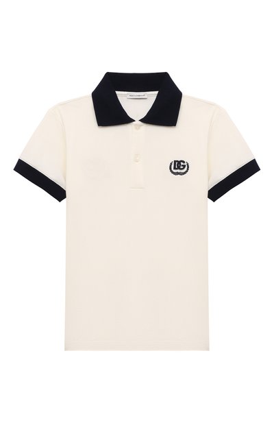 Хлопковое поло DOLCE & GABBANA, арт. L4JTGW/G7N0K