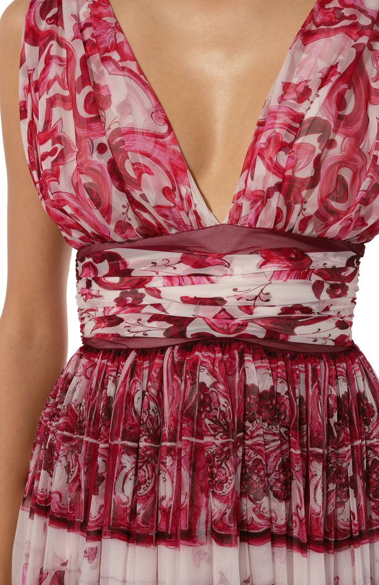 Шелковое платье DOLCE & GABBANA, арт. F6DAZT/HI1NV, фото 1