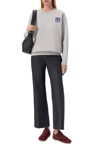 Хлопковый свитшот JIL SANDER, арт. J02GU0124/J20392, фото 2