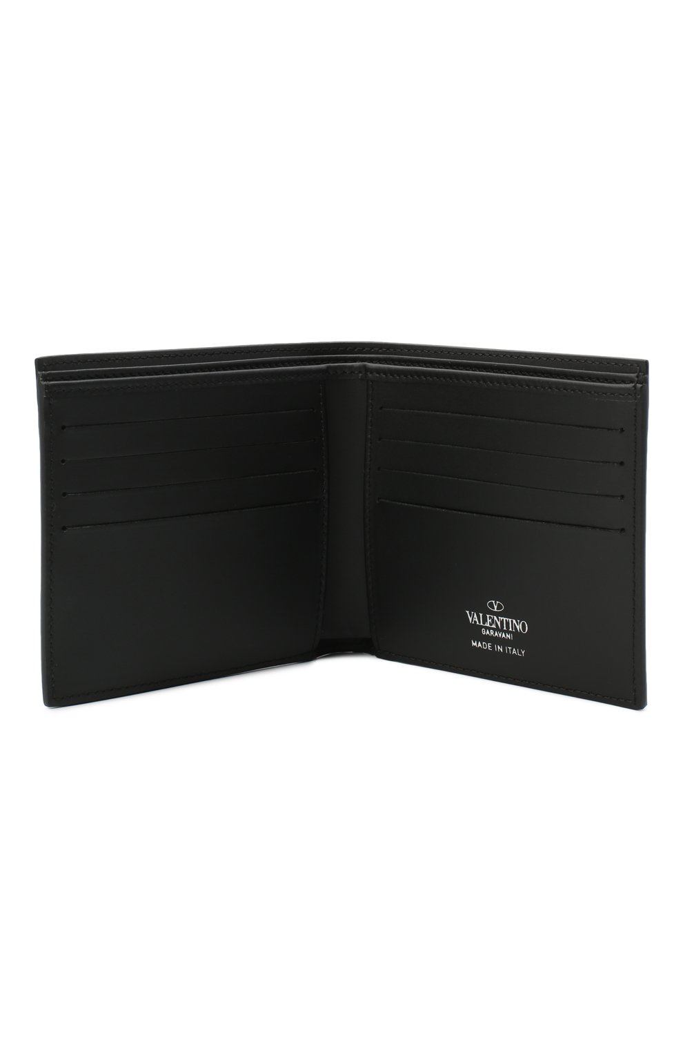 Кожаное портмоне VALENTINO черного цвета по цене 39950 руб., арт. VY2P0654/LVN, фото 3 Кожаное портмоне VALENTINO, арт. VY2P0654/LVN, фото 3