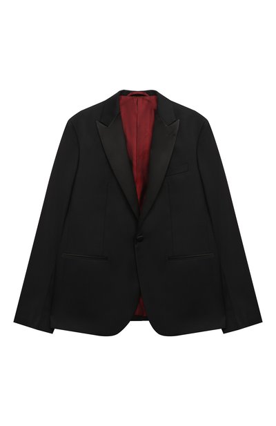 Шерстяной костюм STEFANO RICCI JUNIOR черного цвета по цене 82850 руб., арт. Y2RF731000_Y2T2600000/W0017C, фото 2 Шерстяной костюм STEFANO RICCI JUNIOR, арт. Y2RF731000_Y2T2600000/W0017C, фото 2