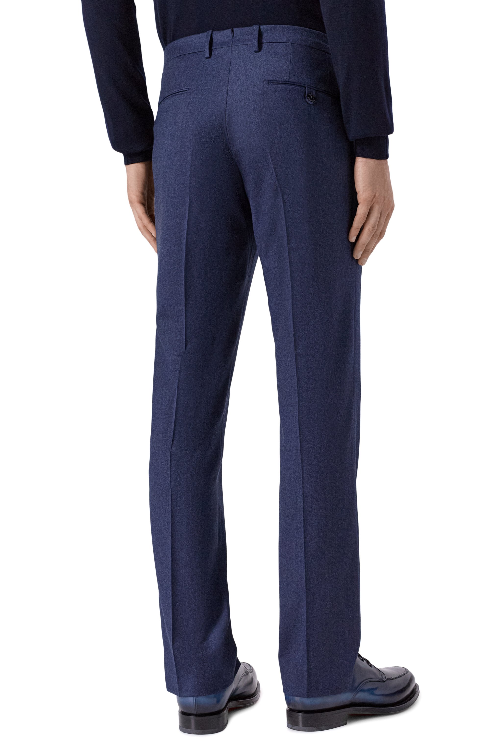 Брюки из шерсти и кашемира ANDREA CAMPAGNA, арт. SC/1 ALC/ZG1202X, фото 4