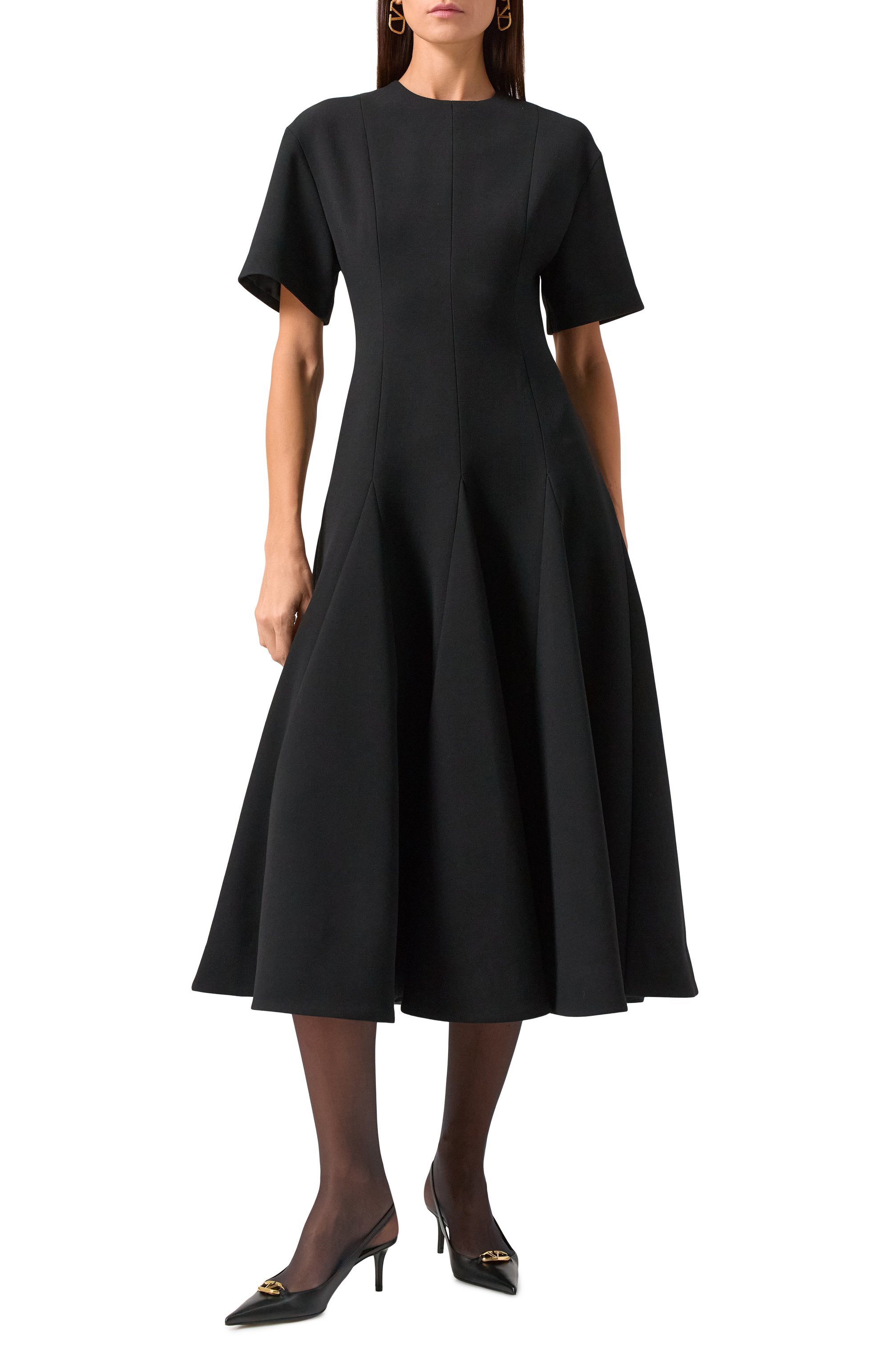 Шерстяное платье VALENTINO, арт. 5B0VAB568WM, фото 3