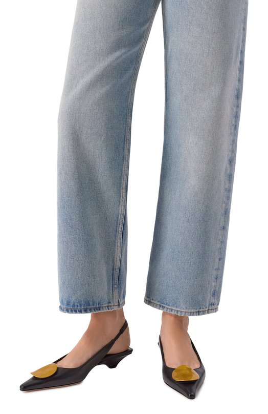 Кожаные туфли Vic Matie 1K5704D_K20H060101 Чёрный  1K5704D_K20H060101 Фото 2