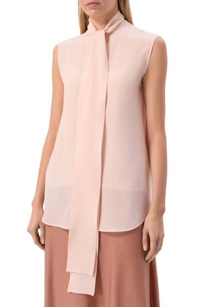 Шелковый топ MVST, арт. M26.2PW.B018/F090 CREP0N, фото 3