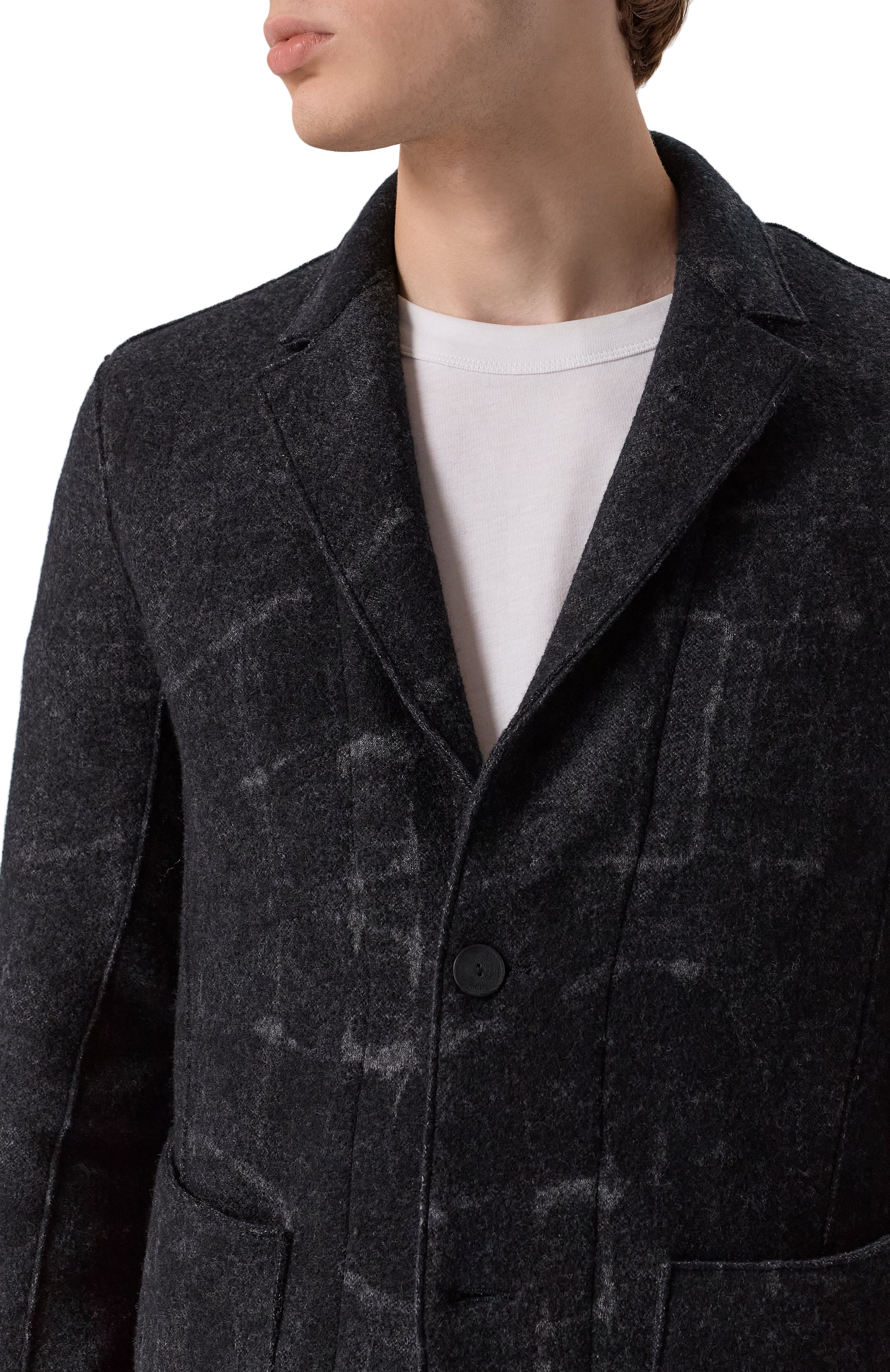 Пиджак из шерсти и вискозы TRANSIT, арт. CFUTRB21561, фото 5